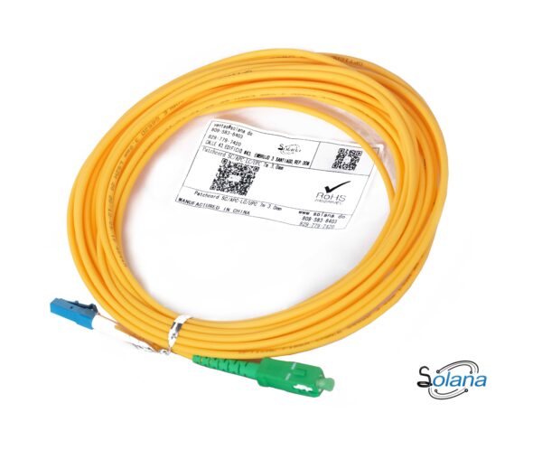 Patchcord SC/APC-LC/UPC, 7 metros | Código 290 - Imagen 2