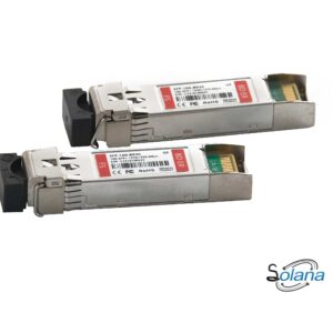 (74685) Generic Compatible 10GBASE-BX BIDI SFP+ 1270NM-TX/1330NM-RX 40KM DOM Simplex LC SMF Transceiver Module | Código 532-533