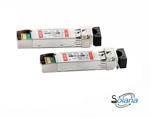 (74685) Generic Compatible 10GBASE-BX BIDI SFP+ 1270NM-TX/1330NM-RX 40KM DOM Simplex LC SMF Transceiver Module | Código 532-533 - Imagen 2
