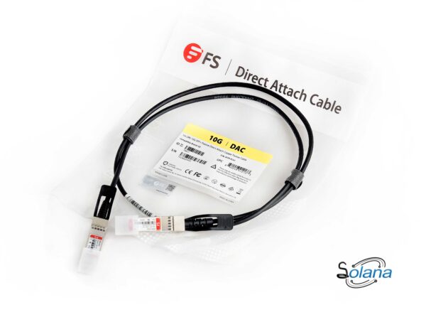 (74617) 1M (3FT) Generic Compatible 10G SFP+ Passive Direct Attach Copper Twinax Cable | Código 20 - Imagen 2