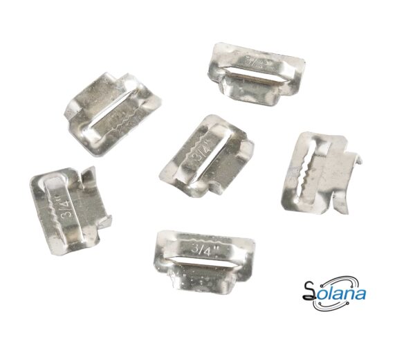 Hebillas para cinta banding de 3/4" en acero inoxidable | Código 306 - Imagen 3