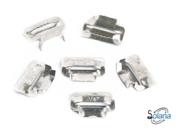 Hebillas para cinta banding de 3/4" en acero inoxidable | Código 306 - Imagen 2